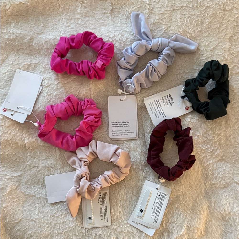 Lululemon Uplifting Scrunchis